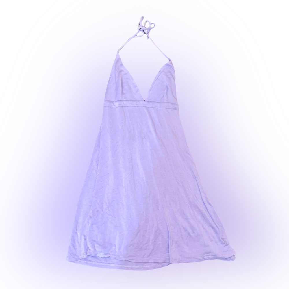 NWOT LUCKY BRAND LAVENDER BACK-LESS MINI DRESS // SIZE SMALL💜